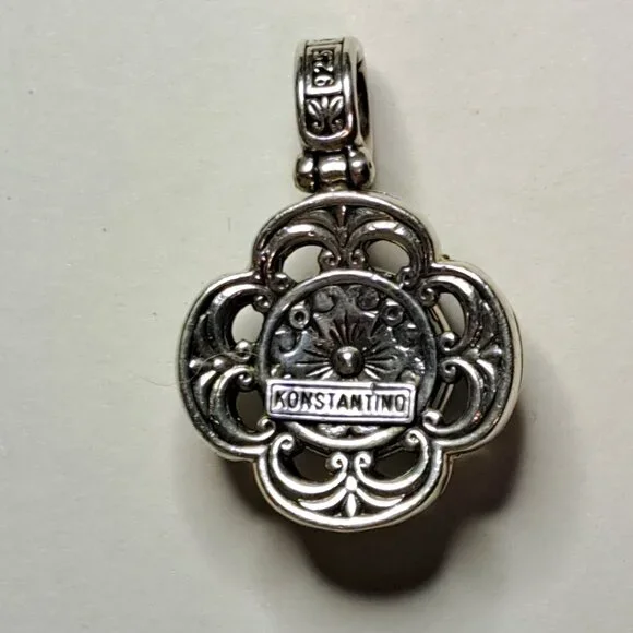 Konstantino Topaz Pendant - Picture 2 of 5